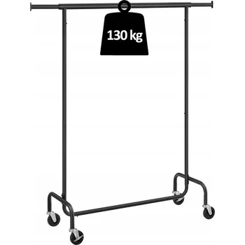 Věšák Stojanový věšák kovový Arventa Style černý