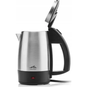 Rychlovarná konvice Rychlovarná konvice ETA Holiday cestovní 1000 W 0,5 l 500 ml stříbrná/šedá