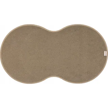 Miska pro psa Podložka pod misku Max-Dywanik béžová textilní 41x74 cm