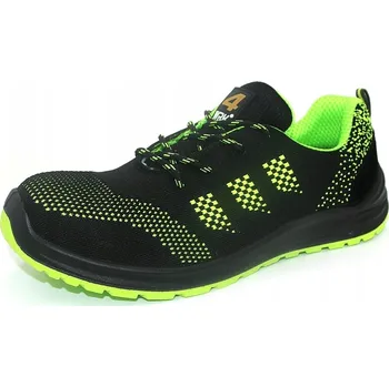 Pracovní obuv PRACOVNÍ POLOBOTKY BOZP OCHRANNÉ TŘÍDY S1 SR BEZPEČNOSTNÍ BOTY ZELENÉ VELIKOST 36