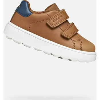 Chlapecká obuv Geox Chlapecké Hnědé chlapecké tenisky Geox Minicub Hnědá 21 (3016698)