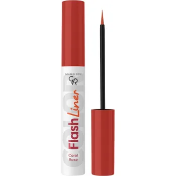Oční linky GOLDEN ROSE Flash Liner BAREVNÁ OČNÍ LINKA 106 Coral Rose