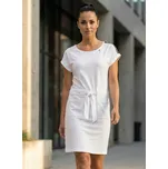 Dámské šaty ALTISPORT CETTA BÍLÁ L