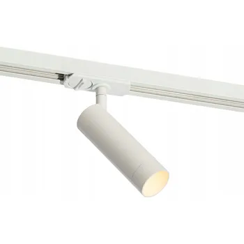 IP kamera Moderní bílý reflektor pro jednofázový lištový systém 35 mm -