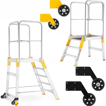 Žebřík Žebřík plošina ALOSS 3,29 m