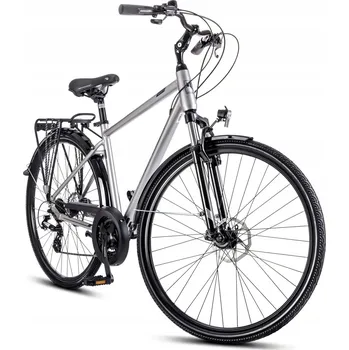 Trekingové kolo Romet Wagant 2, rám 19 palců, kola 28", šedé