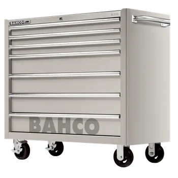 Robustní vozík z nerezové oceli 1475KXL7SS (vozík se 7 zásuvkami)