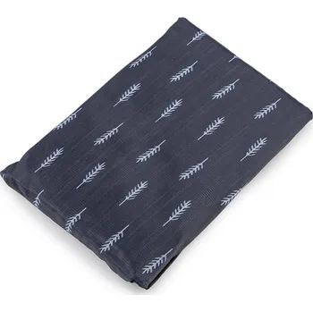 Skládací nákupní taška 49x40 cm pevná Varianta: 24 modrá tmavá větvička, Balení: 1 ks