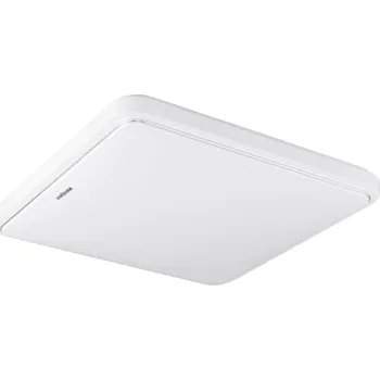 Struhm čtvercová Stropní Svítidlo 33 x 33 cm bílá