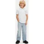 Calvin Klein Jeans Polokošile LVCKSJB29B Bílá Regular Fit 14Y