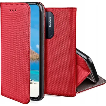 Pouzdro na mobilní telefon Flipové pouzdro MBM pro Xiaomi Redmi 12C červené