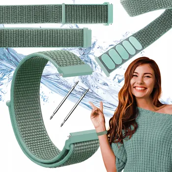 Chytré hodinky Řemínek pro Amazfit Balance chytré hodinky mátový řemínek 22mm s teleskopy