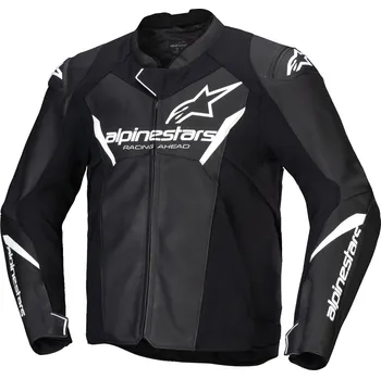 bunda FASTER 3, ALPINESTARS (černá/bílá) 2026 Velikost/Provedení: 56