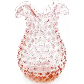 Váza Váza 18cm – Hobnail – Ananas – růžová | 129994