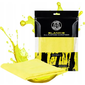 Utěrka Mikrovlákno BLEND BROTHERS Blankie 300gsm 40x40cm Žlutá Univerzální do Auta