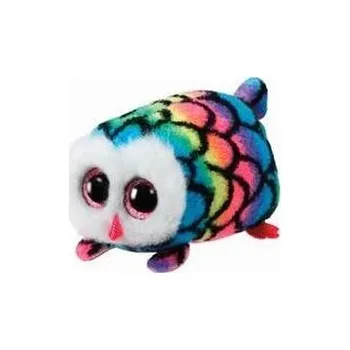 plyšák Teeny Tys Hootie - Wielobarwna Sowa