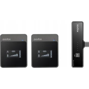 Mikrofon Godox Movelink UC2 2.4GHz bezdrátový mikrofonní systém (USB Type-C)