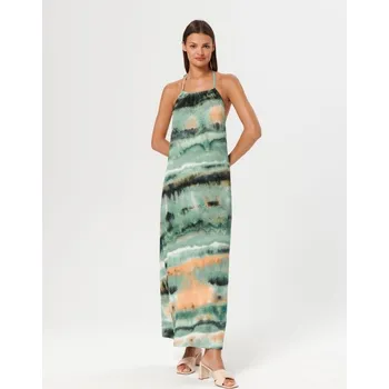 Dámské šaty Sinsay - Vzorované midi šaty - vícebarevná - 4002X-MLC - 4002X-MLC-L