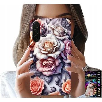 Pouzdro na mobilní telefon POUZDRO pro Samsung Galaxy A56 5G - Květinové Růže Kytky Obal
