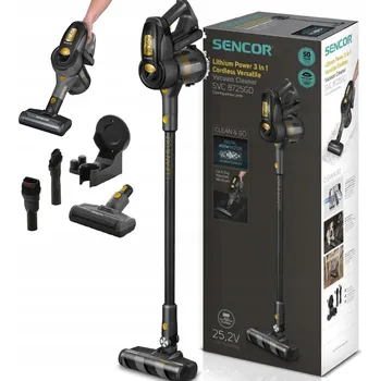 Vysavač Tyčový vysavač Sencor SVC 8725GD černý