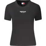 Tommy Jeans DW0DW20913 dámské tričko černé M