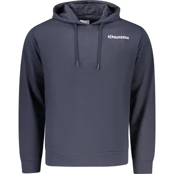 Pánská mikina Superga SMS26340 Pánská mikina s kapucí navy XL