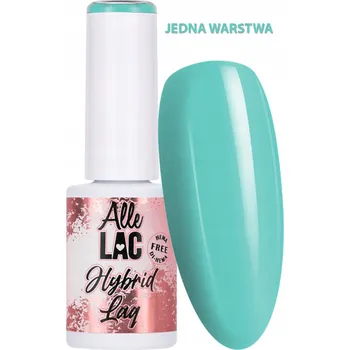 Lak na nehty Hybridní lak LED/UV Gel Polish Blues BL1 Mint AlleLac 6g