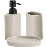 Bathroom Solutions Ply, keramický dávkovač a kelímek, béžový