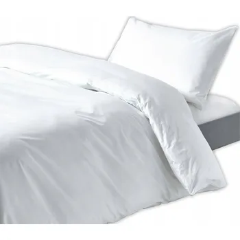 Povlečení HOTELOVÉ POVLEČENÍ 160x200 + 50/70 BÍLÉ BAVLNA 150g