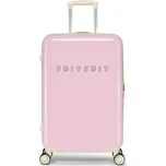 Tvrdý kufr SuitSuit růžový ABS střední 60 l