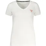 Guess Jeans W2YI45J1314 Dámské tričko bílé XL