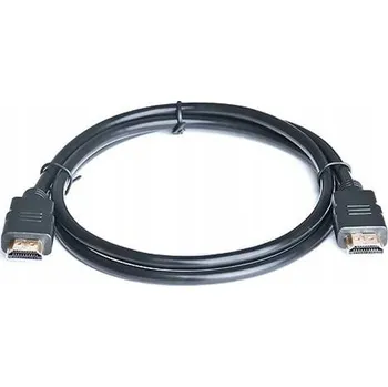 Video kabel Kabel REAL-EL 2x HDMI, 4 m, černý