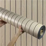 Samolepící lamely na zeď světle hnědé rozměr 280 cm x 60 cm