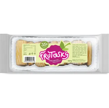 Pečivo Frutosky Malina 240g cena za kartonové balení (Kartonové balení : 20 ks)