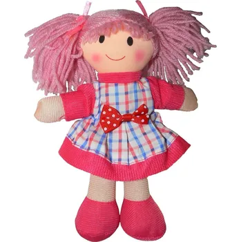 Panenka HM Studio Panenka hadrová 20 cm růžová