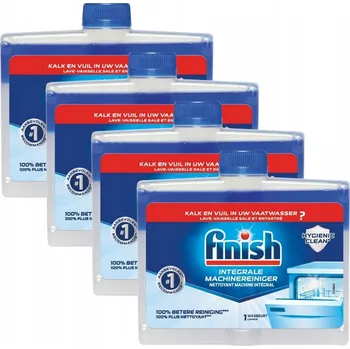 Mycí prostředek Finish Čistič myčky nádobí Mix 250ml x4