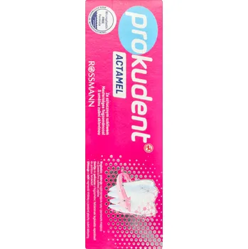 zubní pasta PROKUDENT ACTAMEL ZUBNÍ PASTA PRO HLADKOU SKLOVINU 75 Ml