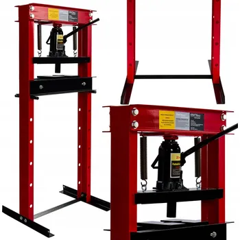 dílenský stroj Hydraulický dílenský lis 20T CE s litinovými deskami Kraft&Dele