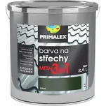 Primalex METAL Barva na střešní krytinu 3 v 1, 2,5 l, zelená 454583