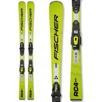 Sjezdové lyže Slalomové lyže FISCHER RC4 STI TPR + vázání RS10 PR yellow 156 cm