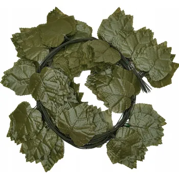 umělá květina 12X UMĚLÝ BŘEČŤAN LISTY NA BALKON STĚNU ZÁVĚSNÁ ROSTLINA DEKORACE 27M