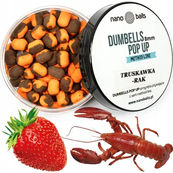 Boilies Nástraha přírodní plovoucí kuličky Nano Baits 100 g