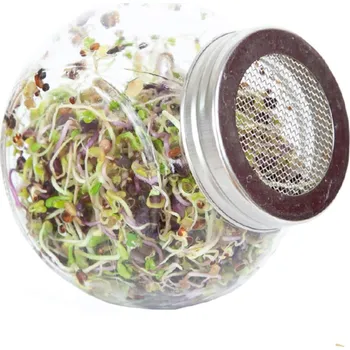 Sklenice Buzzy - Bio klíčící sklenice Pikantní mix - Pieterpik - 1&nbsp;ks