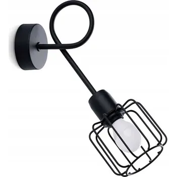 Nástěnné svítidlo Nástěnné svítidlo SOLLUX LIGHTING černé E14 40 W