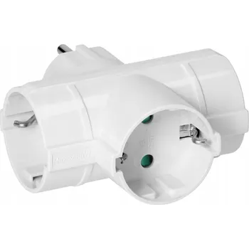 Elektrická zásuvka Rozbočka 3x2P+Z bílý OR-AE-13184(GS) schuko