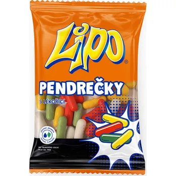 Bonbon LIPO Pendrečky 60g cena za kartonové balení (Kartonové balení : 50 ks)
