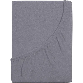 Prostěradlo B.E.S. - Petrovice Prostěradlo froté PERFECT - 140 × 200 cm, Šedá