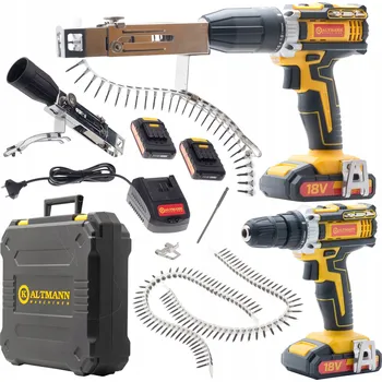 Aku Šroubovák s podavačem Kaltmann K-WZP18V, 2 baterie