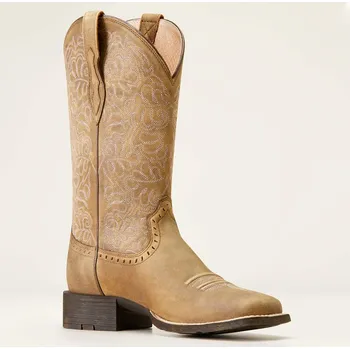 Jezdecká obuv Dámské westernové boty Ariat Round Up Remuda Hnědá 36,5