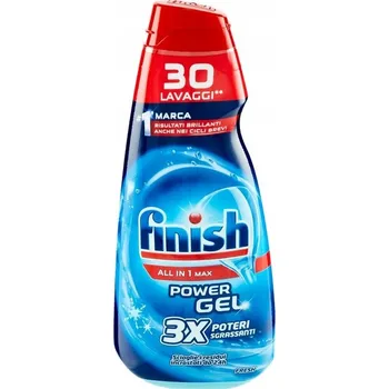 Mycí prostředek Finish gel do myčky All In One Max Power Gel 600 ml